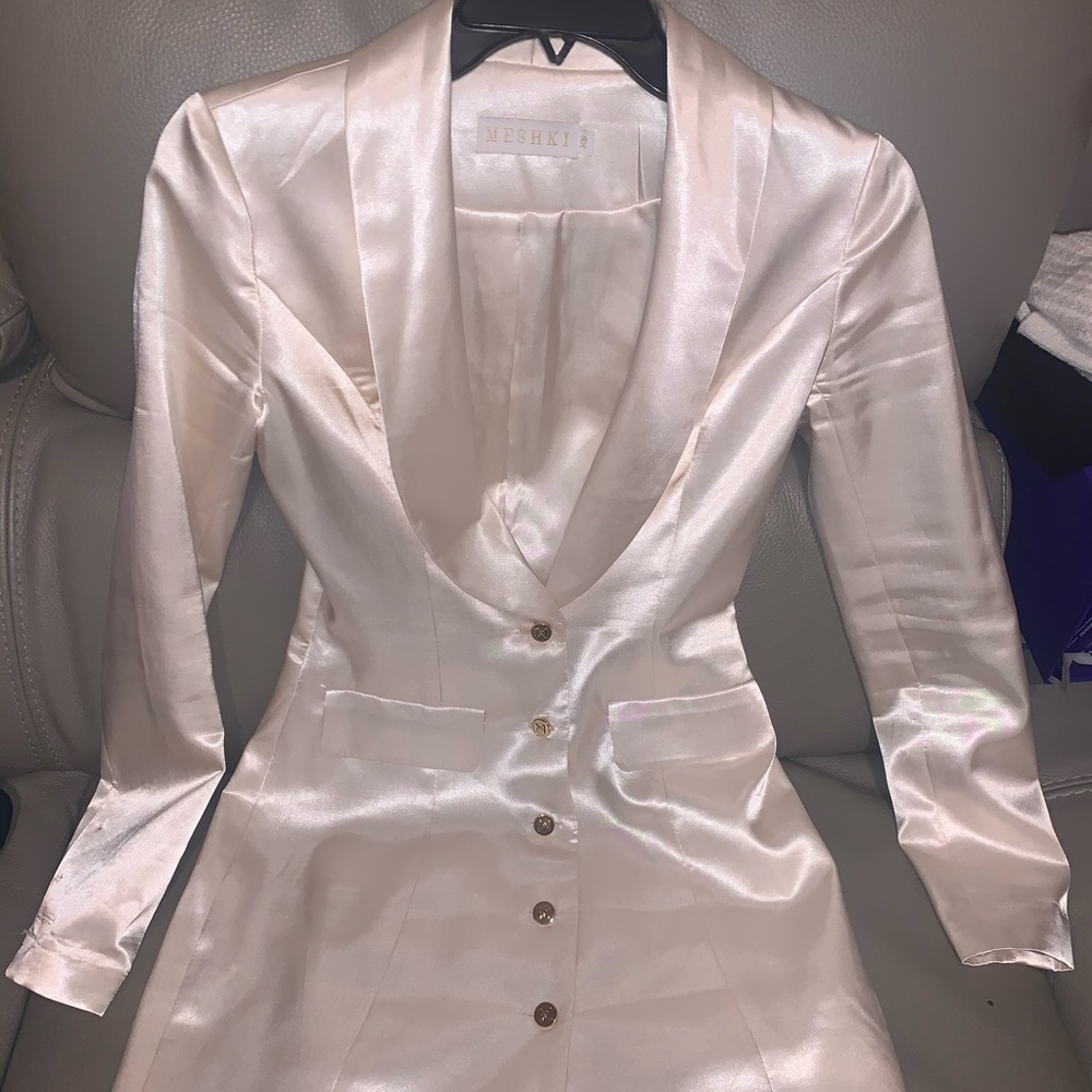 Meshki Satin Suit Dress
